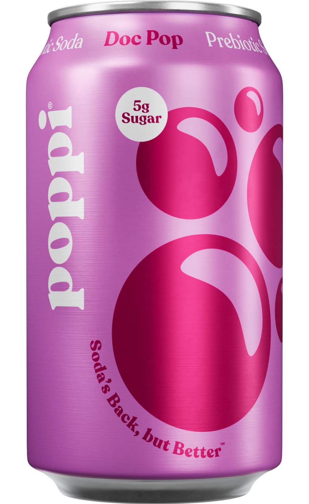 poppi Prebiotic Soda, Doc Pop (12 fl oz)