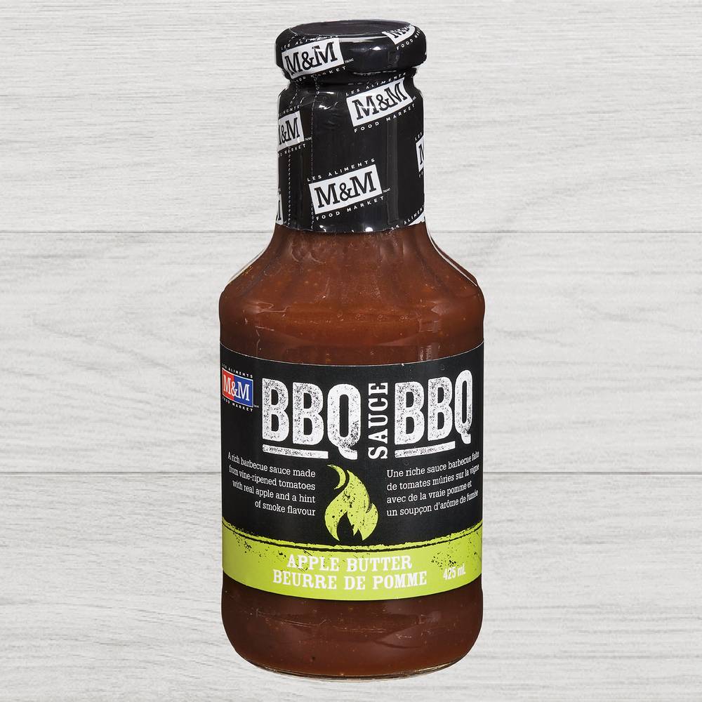 M&M Food Market · Apple Butter BBQ Sauce (425 ml)