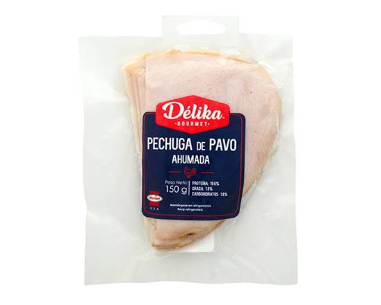 Délika pechuga de pavo ahumada gourmet (150 g)