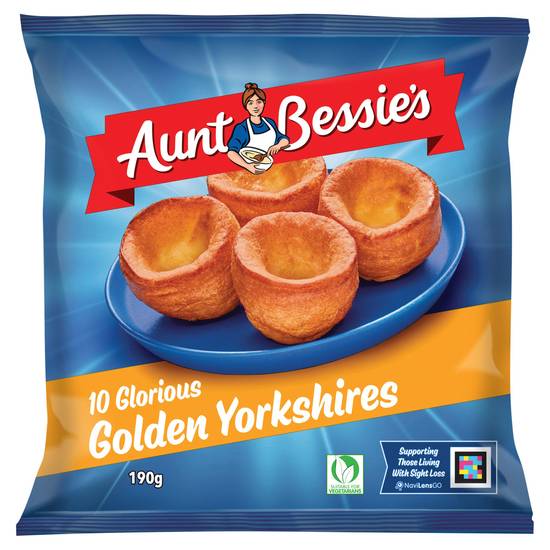 Aunt Bessie's Glorious Golden Yorkshire Puddings x10 190g