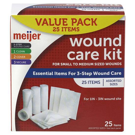 Wound Care Kit, Assorted Sizes, 25 count