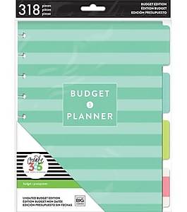 The Happy Planner 318-Piece Extension Pack - Budget Edition, 7 x 9.25, Green (HOM-02)