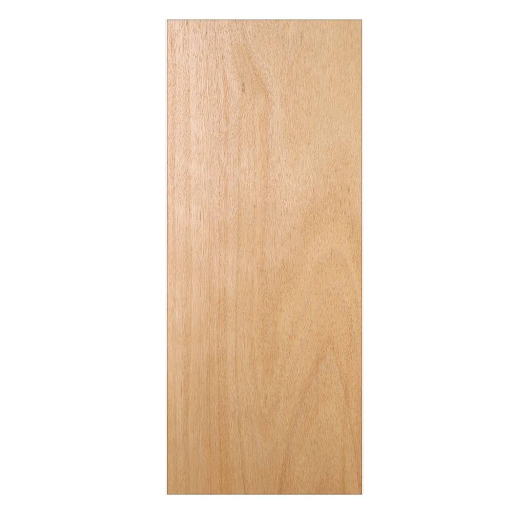 JELD-WEN Lauan 36-in x 80-in Flush Textured Unfinished Lauan Wood Slab Door | JW229600001