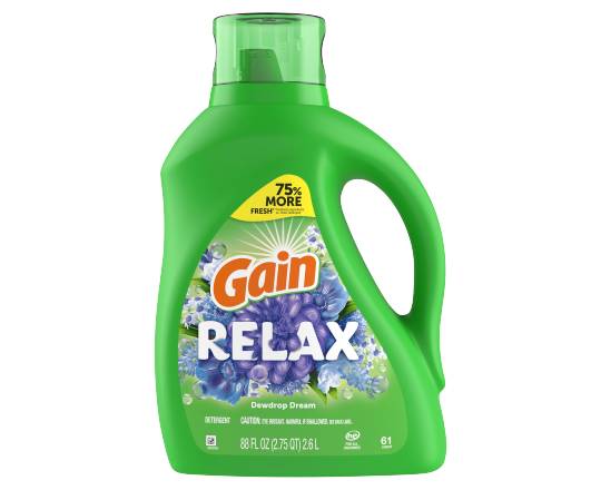 Gain Relax Liquid Laundry Detergent Dewdrop Dreams