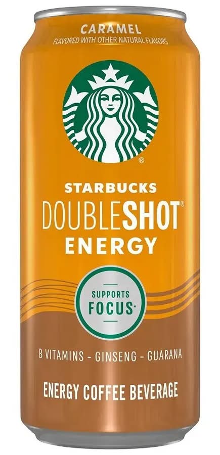 Starbucks Energy Coffee Double Shot Caramel