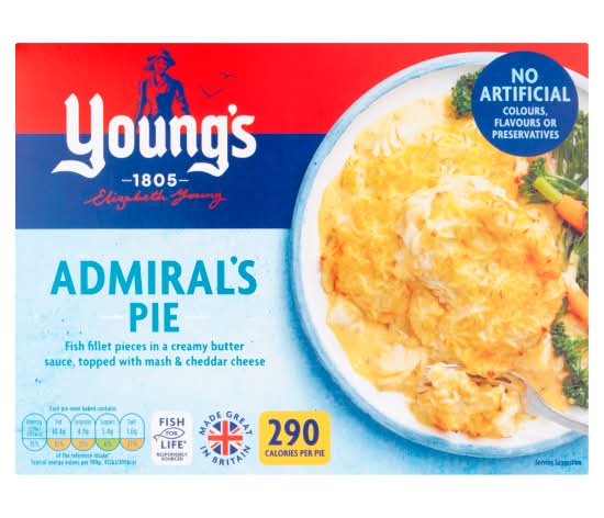 Young's Admiral's Pie (300g)