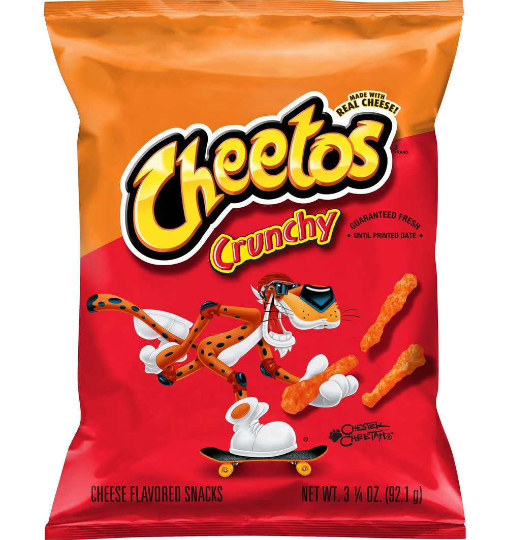 Cheetos Crunchy Snacks, Cheese (3.25 oz)