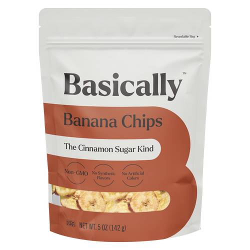 Basically Cinnamon Sugar Banana Chips 5oz