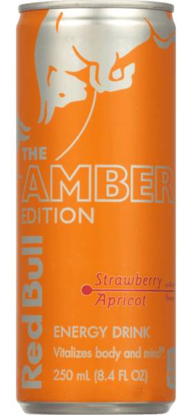 Red Bull Amber Edition Energy Drink 8.4oz