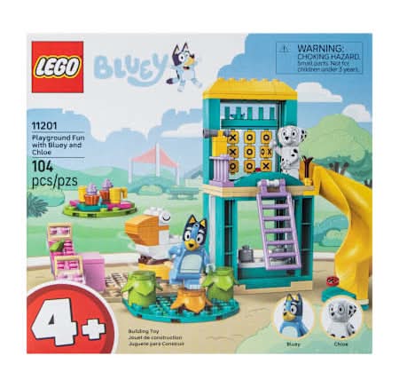 LEGO® Bluey Playground Fun With Bluey And Chloe Building Toy Playground Fun with Bluey and Chloe