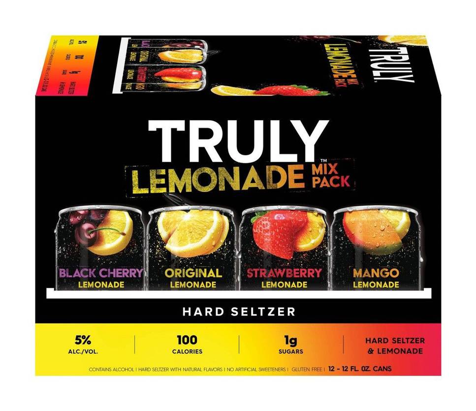 Truly Lemonade Mix Pack - Pack O F 12