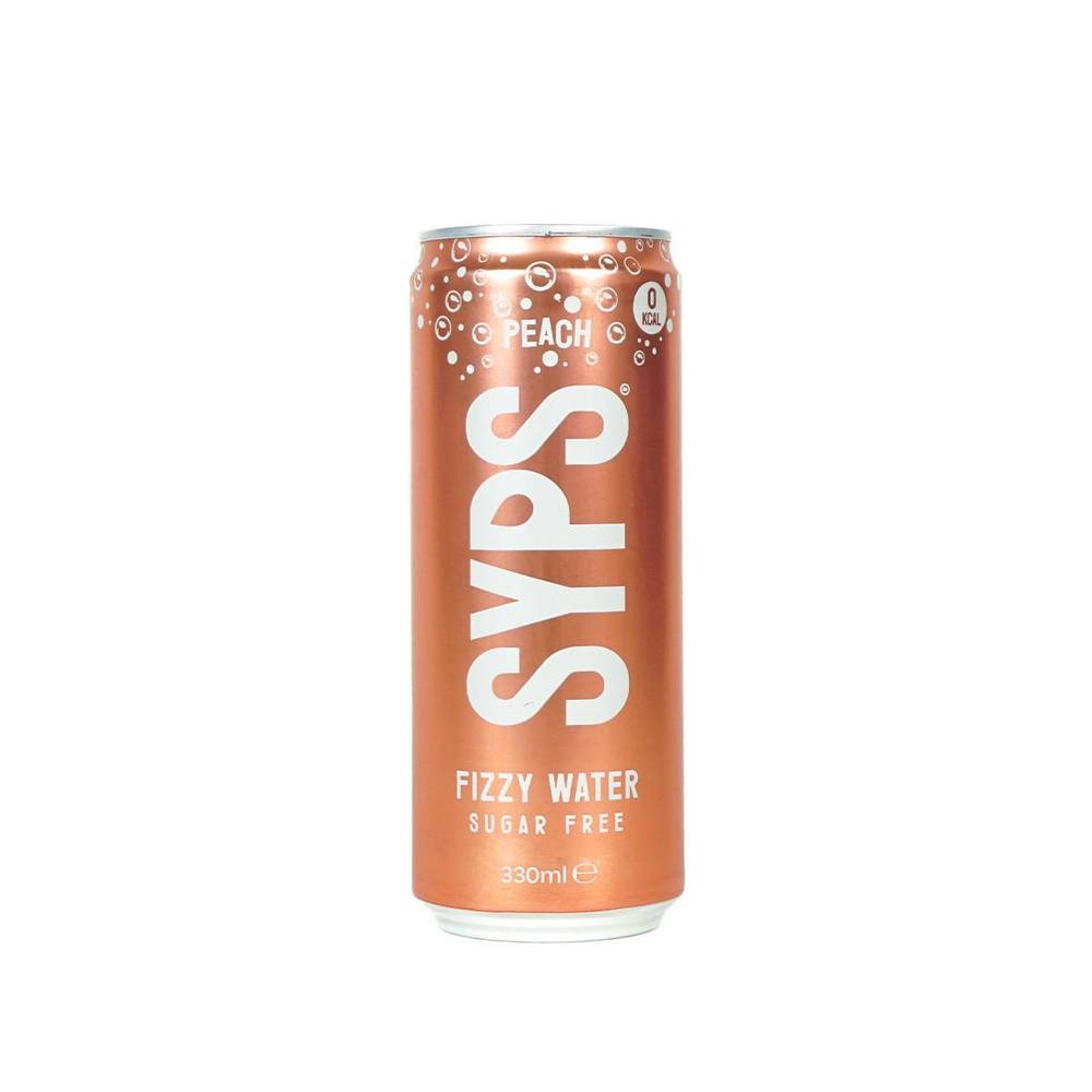 Syps Fizzy Water (330 ml) (peach)