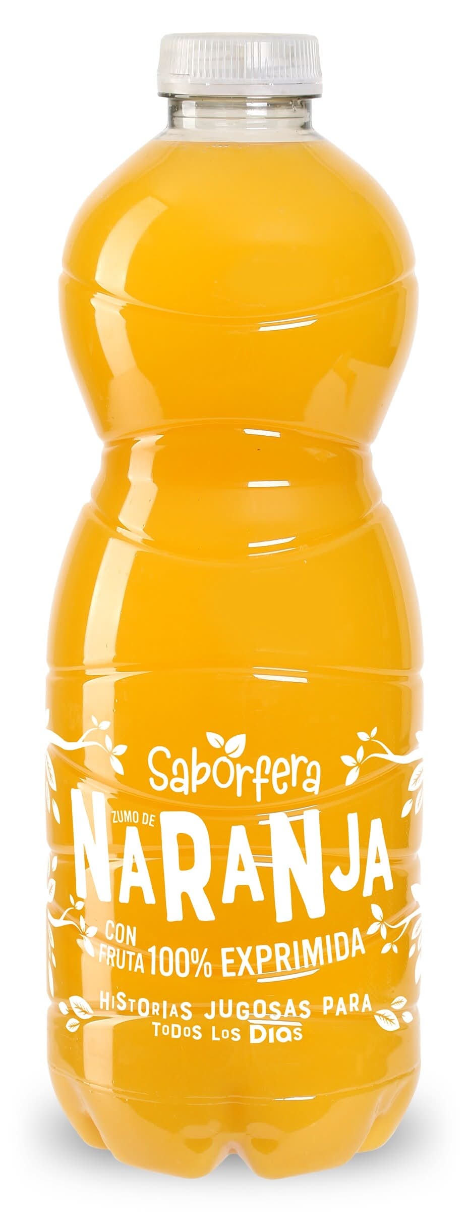 Zumo Naranja Exprimido Sin Pulpa Saborfera De Dia Botella 1 L