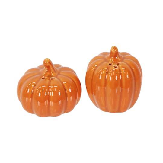 Assorted Pumpkin Patch Mini Pumpkin Salt & Pepper Shaker, 1Pc. By Ashland