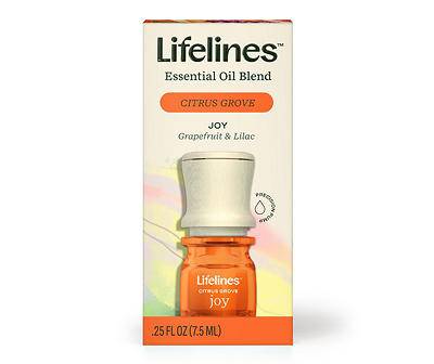 Lifelines Citrus Grove: Joy Essential Oil Blend, 0.25 Oz.