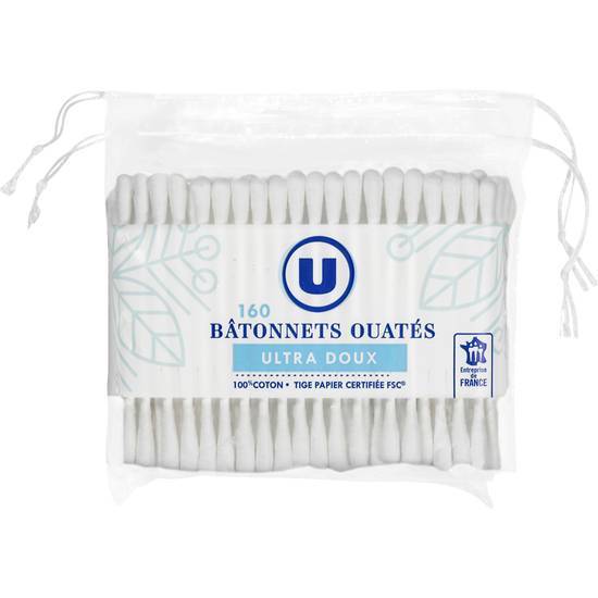 Les Produits U - Bâtonnets ouatés ultra doux