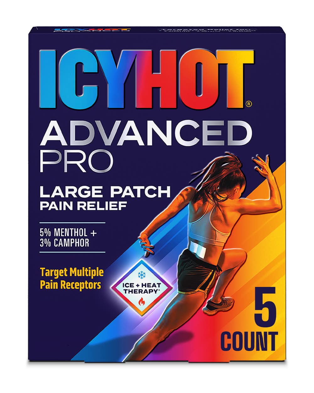 Icy Hot Extra Strength Pro Pain Relief Patch (2.47 oz, 5 ct)