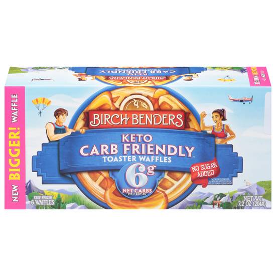 Birch Benders Keto Carb Friendly Toaster Waffles (6 ct)