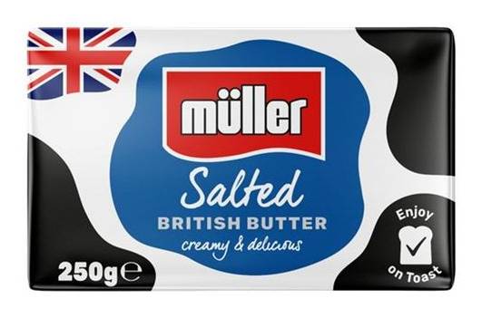 Müller Salted British Butter (250g)