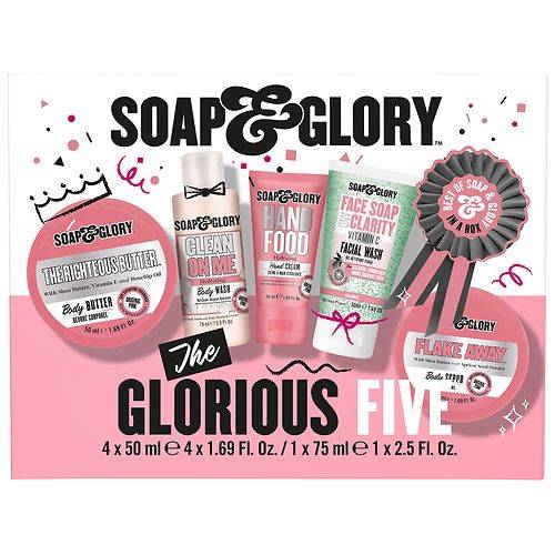 Soap & Glory The Glorious Five Bath Gift Set - 1.0 set