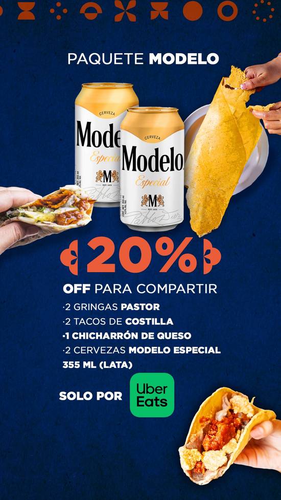 Combo para Compartir Modelo