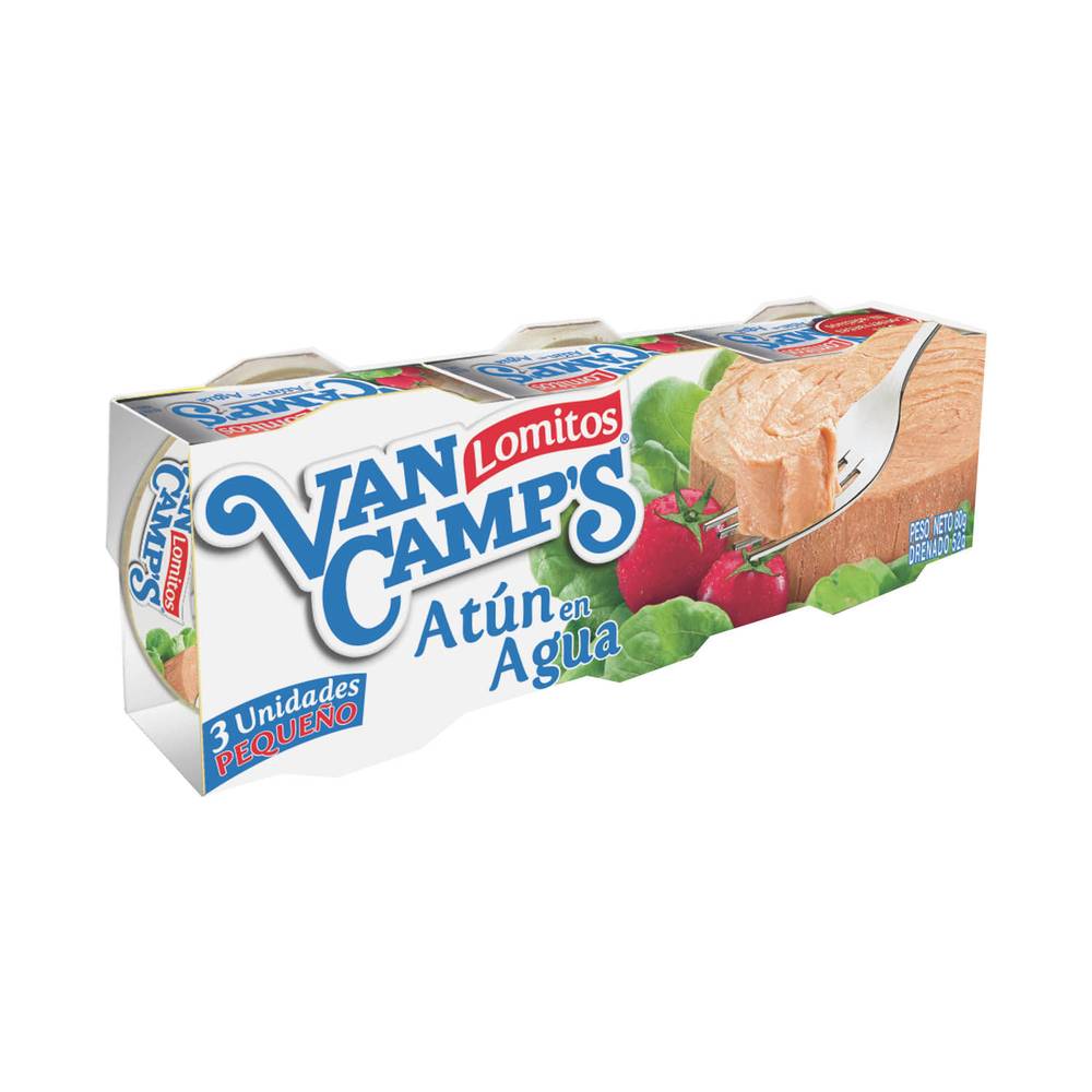 Van Camp's · Lomitos de atún en agua (3 x 80 g)