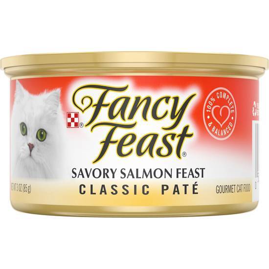 Purina Fancy Feast Classic Paté Cat Food (savory salmon)