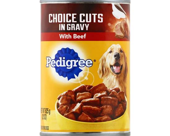 Pedigree · Choice Cuts in Gravy with Beef Dog Food (22 oz)