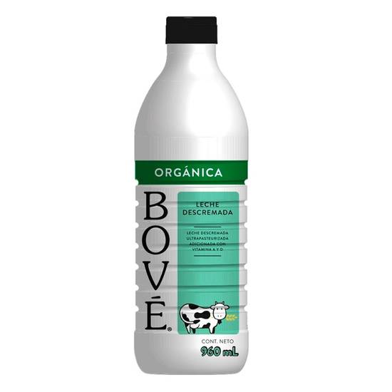 Bové leche orgánica descremada (960 ml)