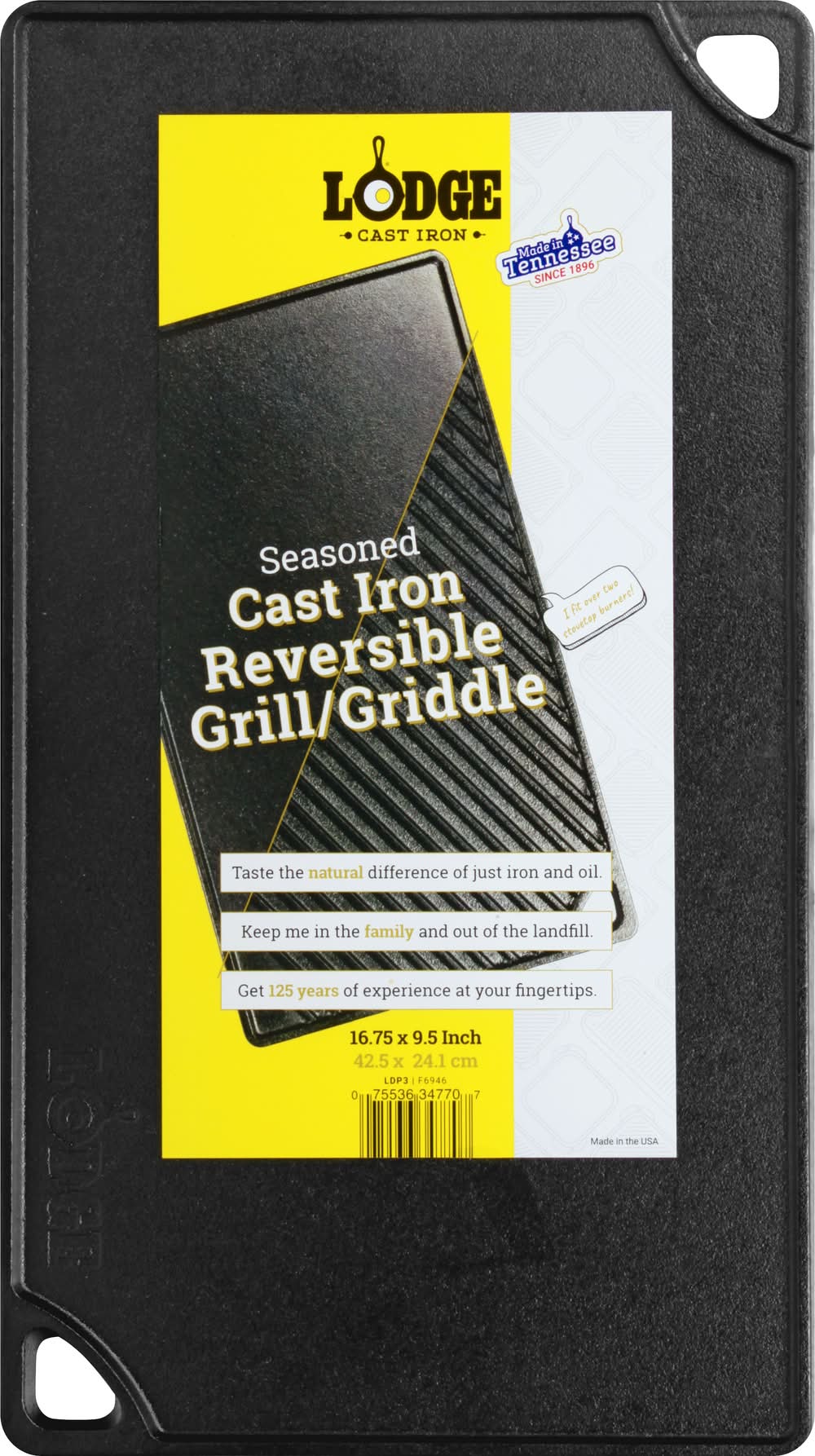 Lodge Reversible Grill