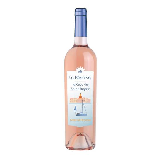 Vin rosé côtes de provence La Réserve 75cl