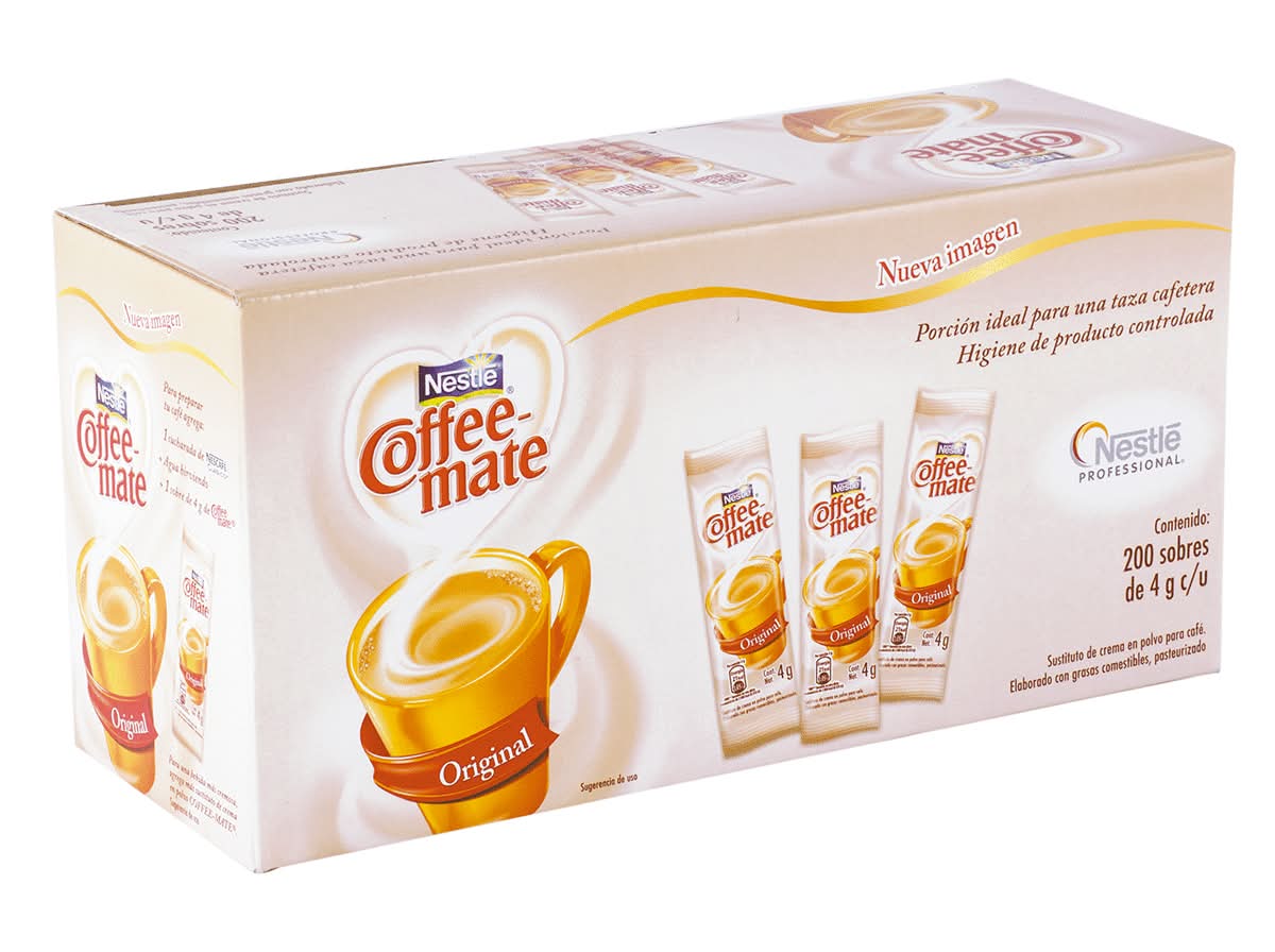 Coffee-Mate · Sustituto de crema en polvo sin lactosa para café (4 x 200 g)