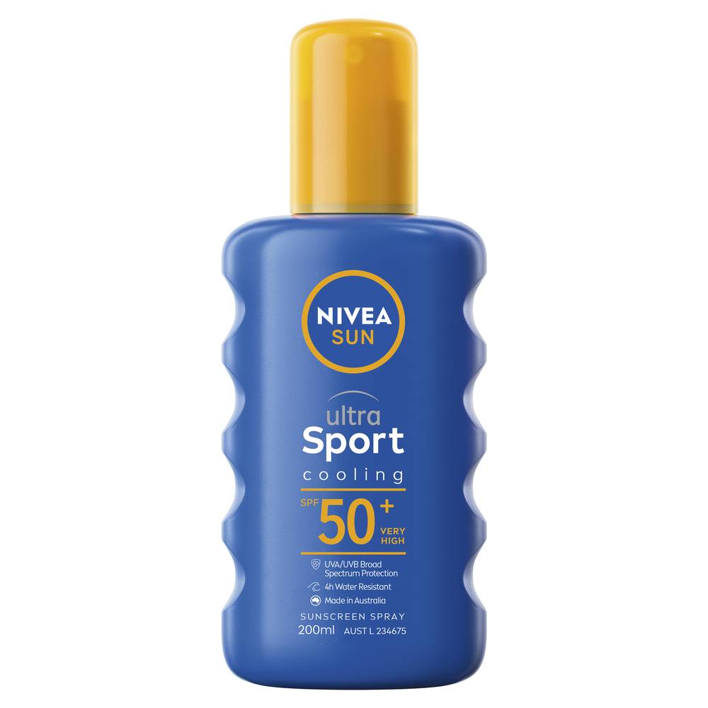 Nivea Sun Spray Ultra Sport SPF50 200ml