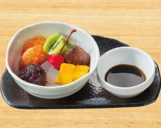 フルーツあんみつ Fruit Anmitsu