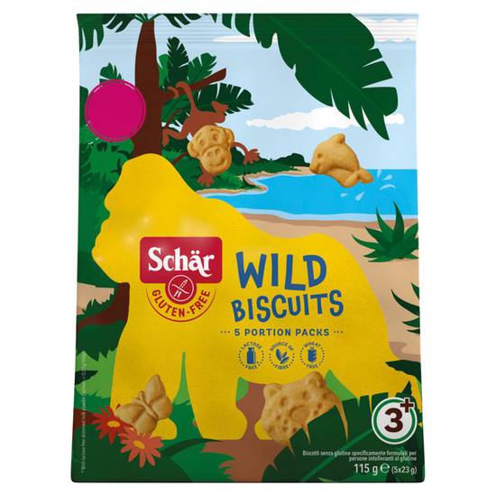 Schär Wild Biscuits 5 x 23g (115g)
