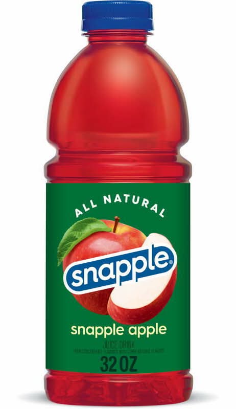 Snapple Apple Juice Bottle 32oz