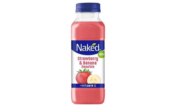 Naked Strawberry and Banana Smoothie 300ml (404826)