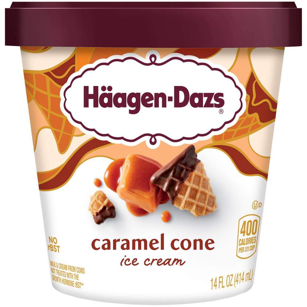 Häagen-Dazs Caramel Cone Ice Cream