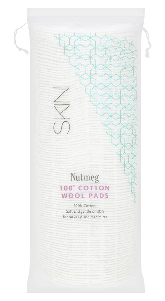Nutmeg Cotton Wool Pads (100 pack)