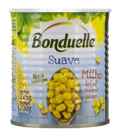 Bonduelle milho verde em conserva suave (225 g)