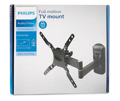 Philips Universal Full Motion Tv Wall Mount (17" to 55")