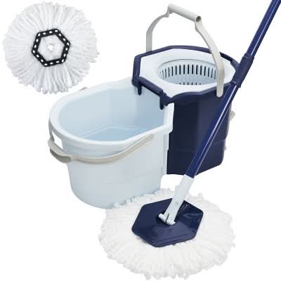 Casabella Spin Mop & Mopping Bucket Set