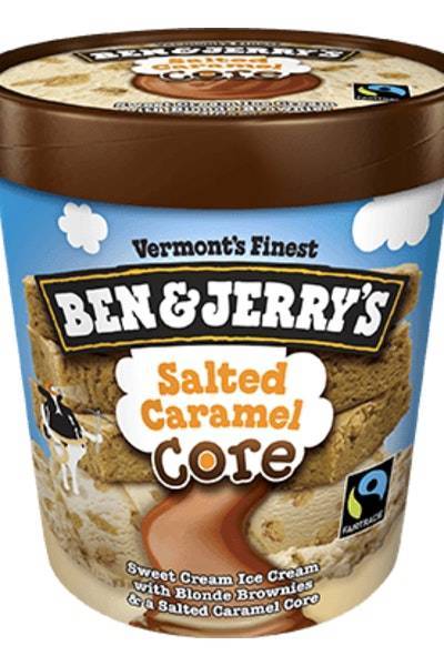 Ben & Jerry's Salted Caramel Core (473ml container)