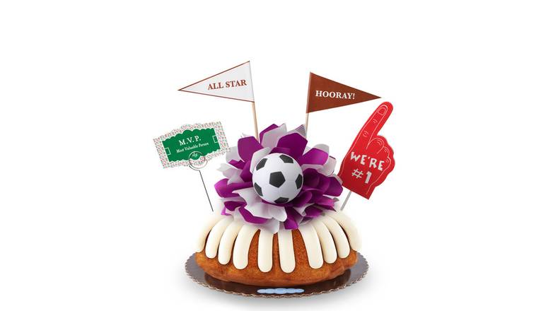 MVP ��– Soccer 8” Decorated Bundt Cake