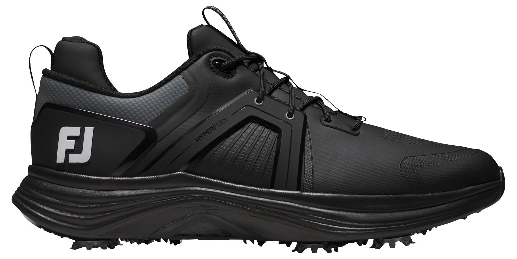 FootJoy Men's Hyperflex Carbon Golf Shoes (Black/Black/Black, 11.5