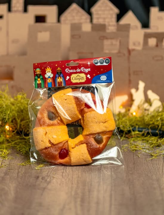 Rosca de reyes mini queso