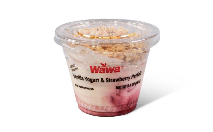 Strawberry Vanilla Yogurt Parfait