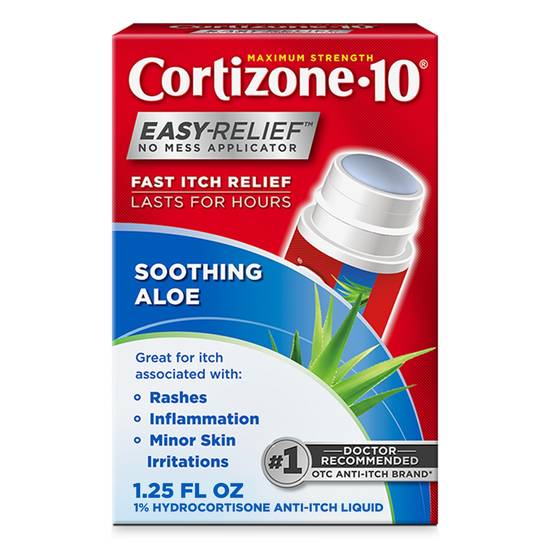 Cortizone 10 Easy Relief Applicator Maximum Strength Anti Itch Liquid