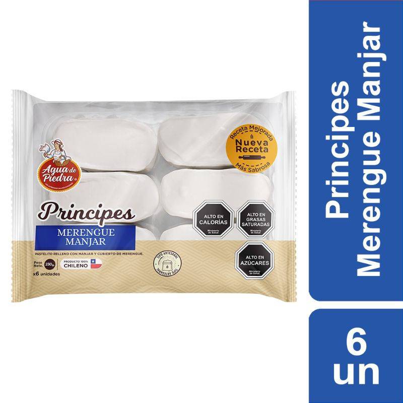 Agua de Piedra · Pasteles principes bolsa (230 g)