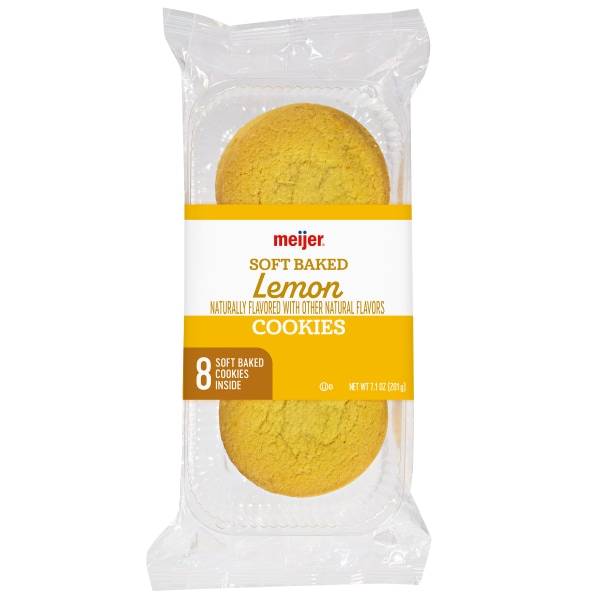 Meijer Lemon Soft Baked Cookies (7.1 oz)